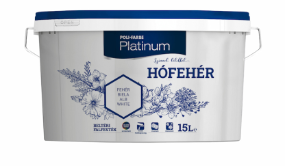 Poli-Farbe Platinum Hófehér