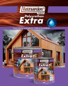 Új termék!!! Lazurán Aqua PU Extra Lazúr