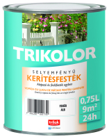 Trikolor selyemfényű kerítésfesték