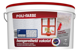 Poli-Farbe Hengerelhető vakolat