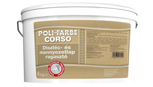 Corso díszléc- és mennyezet rag.