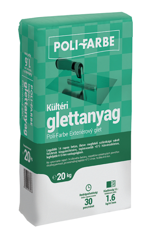 kültéri glett