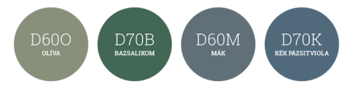 Platinum decor színek