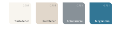 csempefesték színek